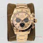 Swiss Grade Copy Rolex Daytona VR Factory 7750 Watch Rose Gold Panda Dial